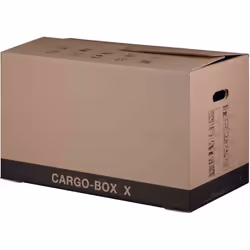 Lot de 10 Cartons Déménagement CARGO-BOX X (L)645 x(P)348 x (H)376mm