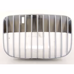 pour Seat Leon 1 (1M) pour année de construction: 1999 à 2005 Couleur: chrome complet avec approbation Grille de sport ABS po ...
