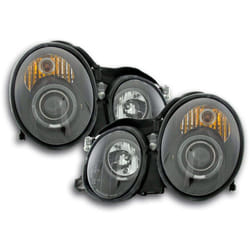 Jeu de phares Mercedes clk type W208 98-02 noir -