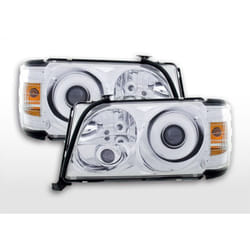 Phares pour Mercedes Classe e type W124 94-96 chrome -