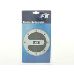 Fk Automotive - Couvercle de bouchon de réservoir, couvercle de bouchon de réservoir de style carbone -