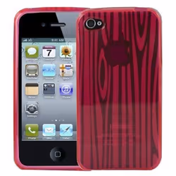 Logotrans 102198, Housse, Apple, iPhone 4, Rose