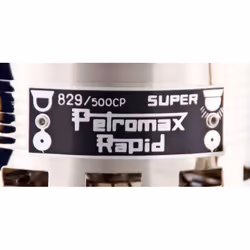 Petromax HK500 en laiton nickelé et chromé
