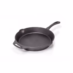 Petromax Poêle en fonte fp30-t avec manche, Rond, Poêle polyvalente, Noir, Fonte, 2,5 L, Fonte