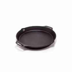 Petromax Poêle en fonte fp40h-t avec anses, Rond, Poêle polyvalente, Noir, Fonte, 4,7 L, Fonte
