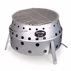 Petromax Atago, Barbecue, Chaudron, Grille, Acier inoxydable, Rond, Acier inoxydable