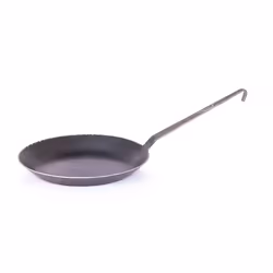 Petromax Poêle en fer forgé SP28, Rond, Poêle polyvalente, Noir, Fer, 28 cm, 21 cm