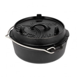 Petromax ft3-t cocotte en céramique 1,6 L Noir