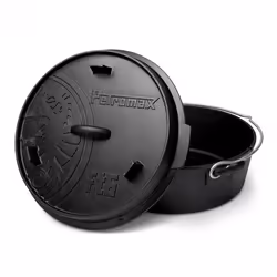 Petromax ft6-t cocotte en céramique 5,5 L Noir