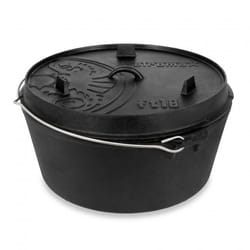 Petromax ft18 cocotte en céramique 16,1 L Noir