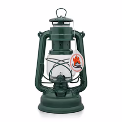 Feuerhand Baby Special 276, Lanterne de camping à combustible, Vert, Acier galvanisé, Boucle d'accrochage, 0,34 L, 20 h