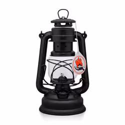 Feuerhand Baby Special 276, Lanterne de camping à combustible, Noir, Acier galvanisé, Boucle d'accrochage, 0,34 L, 20 h