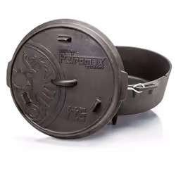 Petromax FT6, 5,7 L, Rond, Fonte, Noir