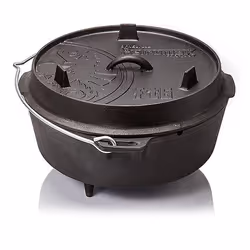 Petromax FT12, 14 L, Rond, Fonte, Noir