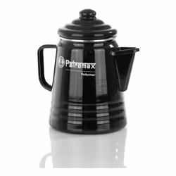 Le Perkomax est adapté à l'intérieur et à l'extérieur : il fonctionne aussi bien sur la grille du barbecue et dans les braise ...