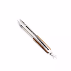 Petromax Pince à barbecue et à charbon (petite), Pinces, Acier inoxydable, Bois, Acier inoxydable, Bois, 410 mm, 1 pièce(s)