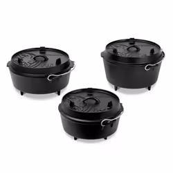 Petromax ft4.5 cocotte en céramique 3,5 L Noir
