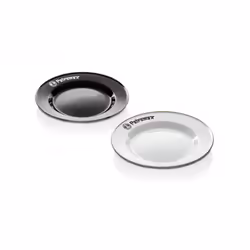 Petromax PX-PLATE-S assiette Rond Verre, Acier Noir 2 pièce(s)