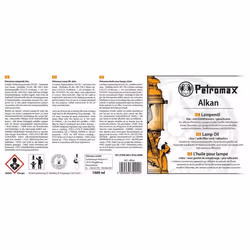 Petromax Alkan huile pour lampe 1000 ml Intérieure et extérieure