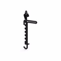 Petromax Crémaillère, Crochet, Noir, Acier, 610 mm, 1 pièce(s)