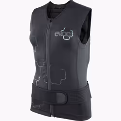EVOC 301512100, Veste avec protection dorsale, Noir, L, SML, Adulte, Femelle