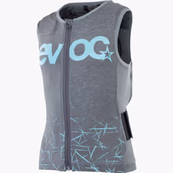 EVOC 301514121, Veste avec protection dorsale, Gris, M, SML, Enfant, Unisexe