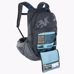 EVOC Trail Pro 16L sac à dos Sac à dos de cyclisme Charbon, Gris - Vue supplémentaire 7