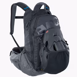 EVOC Trail Pro 16L sac à dos Sac à dos de cyclisme Charbon, Gris - Vue supplémentaire 8