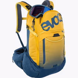 EVOC Trail Pro sac à dos Sac à dos de cyclisme Bleu, Jaune Nylon - Vue supplémentaire 4