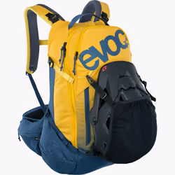 EVOC Trail Pro sac à dos Sac à dos de cyclisme Bleu, Jaune Nylon - Vue supplémentaire 6