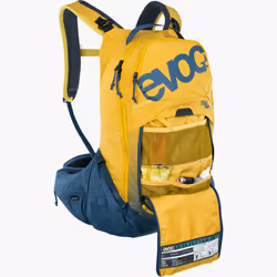 EVOC Trail Pro sac à dos Sac à dos de cyclisme Bleu, Jaune Nylon - Vue supplémentaire 9