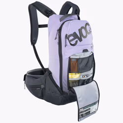 EVOC Trail Pro sac à dos Sac à dos de cyclisme Noir, Violet Nylon
