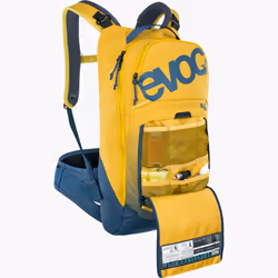 EVOC Trail Pro sac à dos Sac à dos de cyclisme Bleu, Jaune Nylon