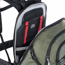 EVOC FR Tour E-Ride sac à dos Sac à dos de cyclisme Noir, Olive Nylon, Antidéchirure