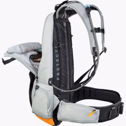 EVOC FR Enduro E-Ride sac à dos Sac à dos de cyclisme Gris, Orange Nylon, Antidéchirure