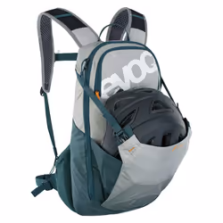EVOC E-Ride 12L sac à dos Sac à dos de cyclisme Gris, Essence Mesh, Nylon - Vue supplémentaire 4