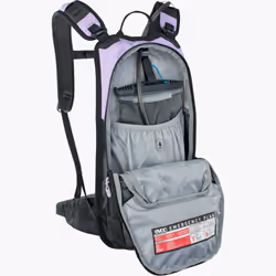 EVOC Stage sac à dos Sac à dos de cyclisme Noir, Violet Mesh, Nylon, Antidéchirure