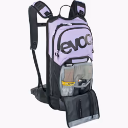 EVOC Stage sac à dos Sac à dos de cyclisme Noir, Violet Mesh, Nylon, Antidéchirure