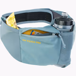 EVOC Hip Pouch Pro sacs bananes Mesh, Nylon Bleu