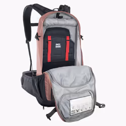 EVOC FR Enduro 16 sac à dos Sac à dos de cyclisme Charbon, Gris, Rose Mesh, Néoprène, Nylon, Antidéchirure - Vue supplémentaire 8