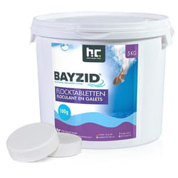 Floculant - Höfer Chemie - BAYZID® - 4 x 5 kg - Élimine les impuretés - Utilisation facile