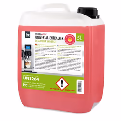 1x 5 L Détartrant universel Microactiv® avec indicateur de couleur pour machines à café entièrement automatiques en bidon de  ...