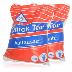 2x 10 kg 10 kg de sel de déneigement