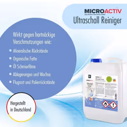 Microactiv® 1 L Nettoyeur à ultrasons pour bain à ultrasons