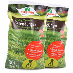 Höfer Chemie 2 x 20 kg dengrais pour gazon printemps/été