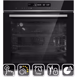 Four à micro-ondes multigarder intégrable 60cm gril combiné air chaud inox