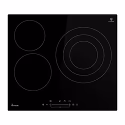 Plaque Electrique 60 cm 6206 kW 3 Zones de cuisson 9 niveaux de puissance