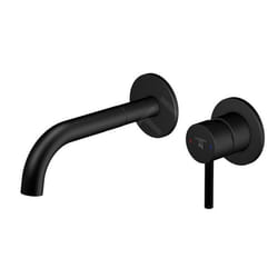 Steinberg 100 Mitigeur de lavabo encastré installation 2 trous noir mat 100 1814 3 S