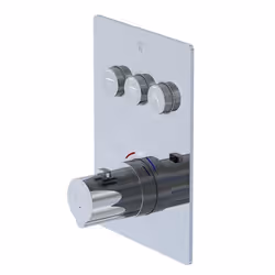 STEINBERG 390 - MITIGEUR THERMOSTATIQUE ENCASTRÉ POUR 3 SORTIES CHROM