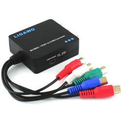 Ligawo 6518852 câble vidéo et adaptateur Noir